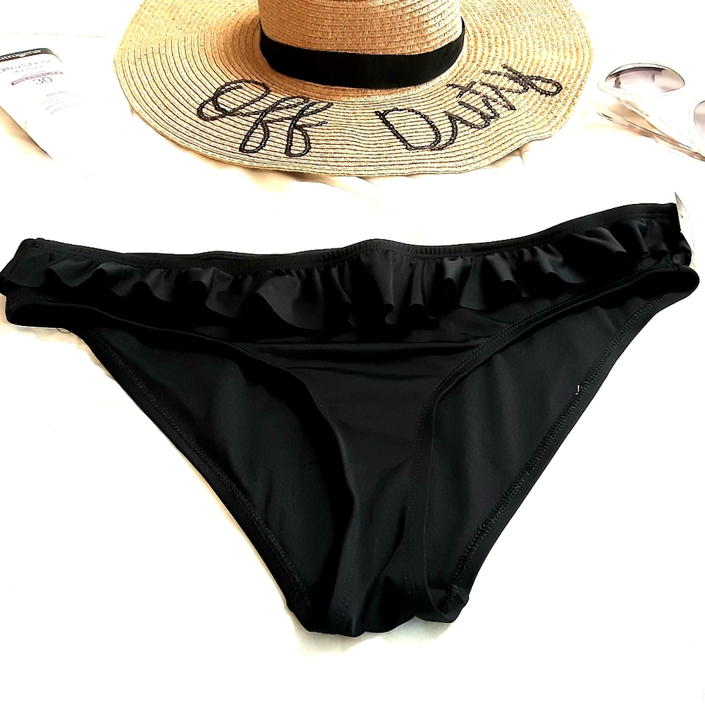City Streets Bikini Bottoms Size XL Ruffle NWT - Picture 3 of 9
